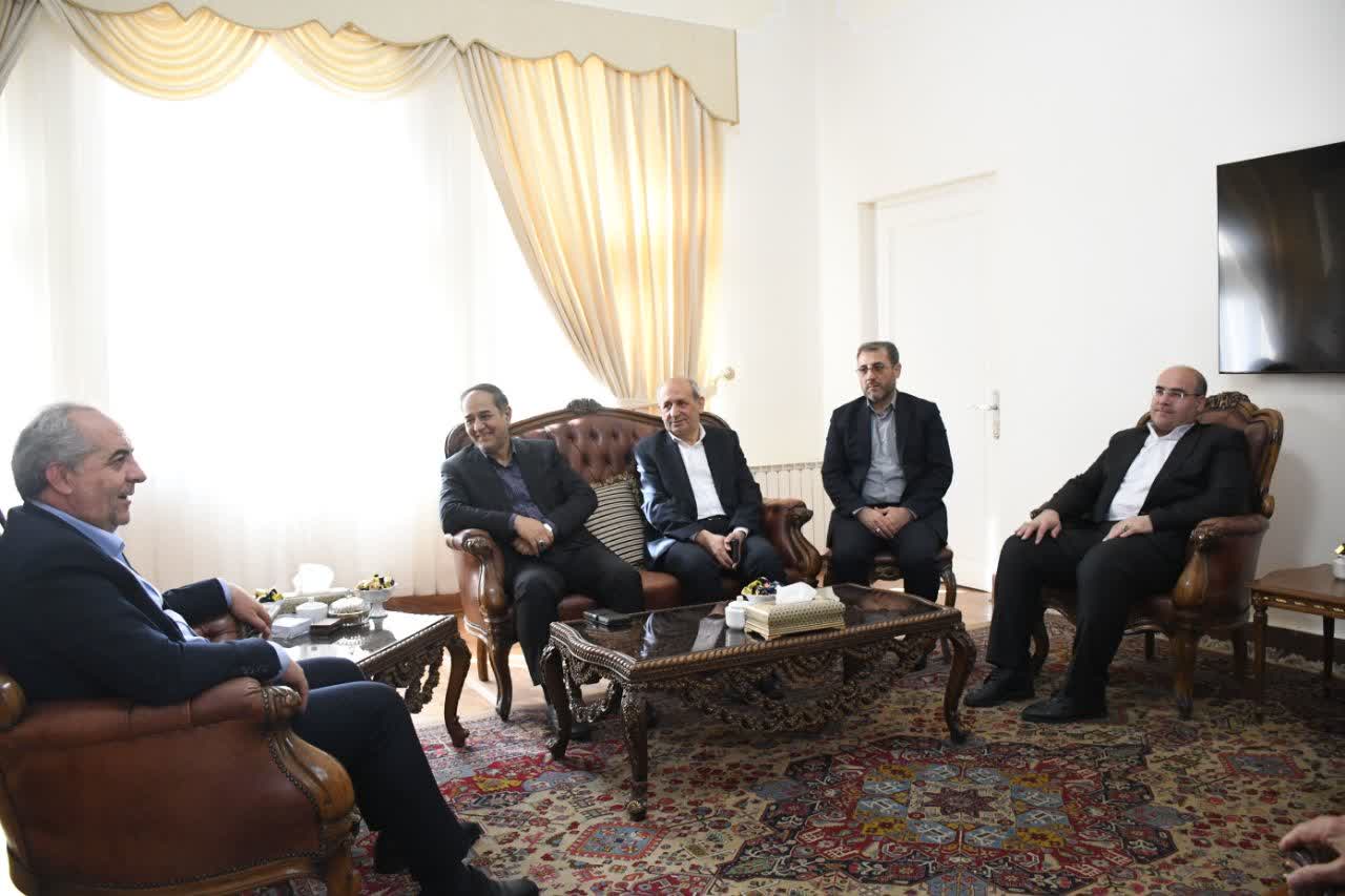 نشست مدیرعامل سازمان مرکزی تعاون روستایی ایران با استاندار استان آذربایجانشرقی_0